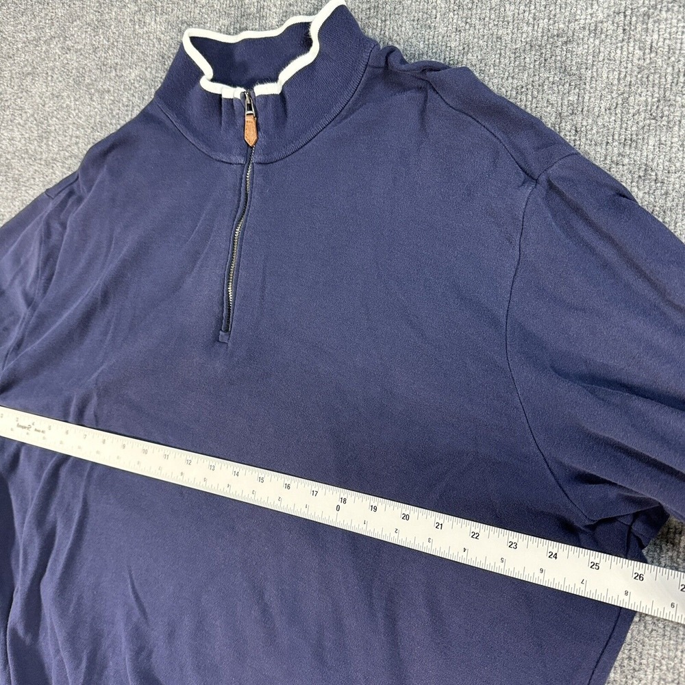 Polo Golf Pullover Mens XLBlue Quarter Zip Pullover Jacket - Picture 6 of 9